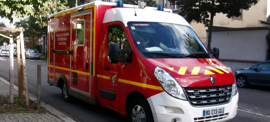 Accident : Un camion se renverse &agrave; Margencel