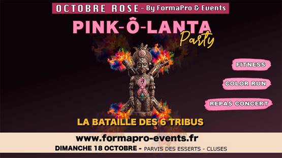 Cluses. La Pink-ô-Party