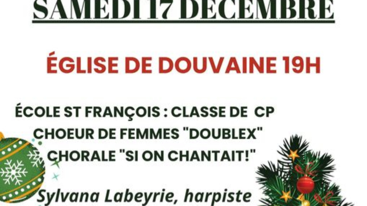 Douvaine - concert de noël - Agenda Douvaine - concert de noël - Agenda