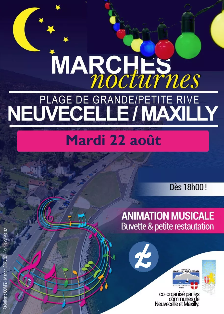 NEUVECELLE/MAXILLY - MARCHES NOCTURNES