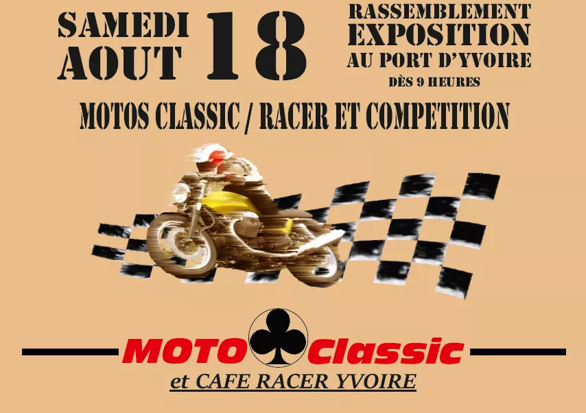 Yvoire - rassemblement de motos