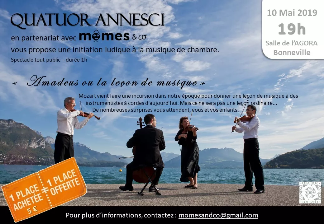 Bonneville - concert du  Quatuor Annesci