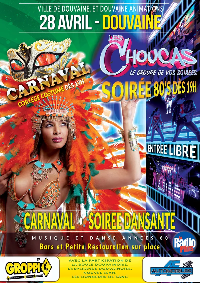 PARTENAIRE - Douvaine : carnaval et soirée dansante