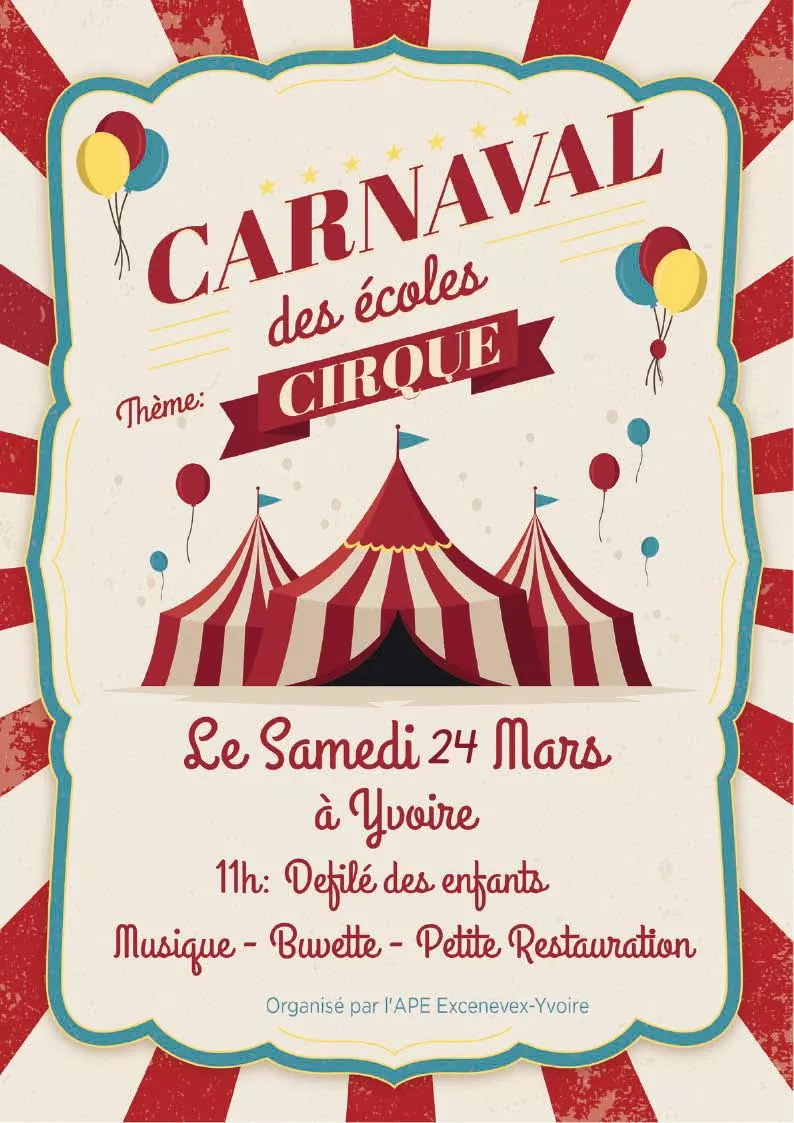 Yvoire - carnaval de l'APE Excenevex-Yvoire