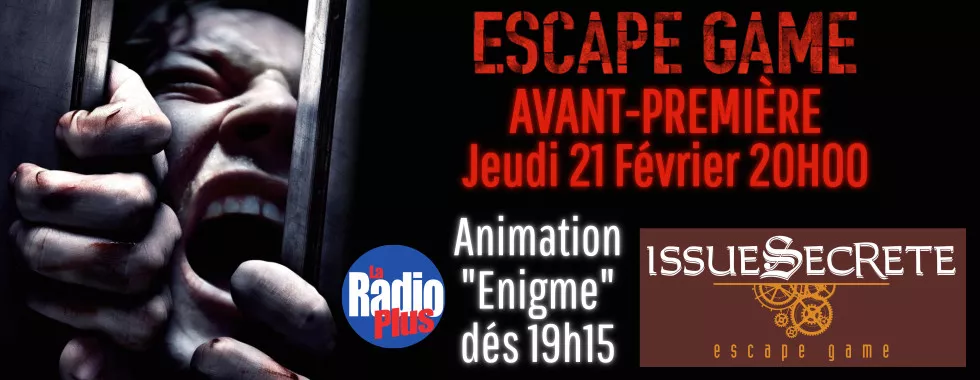 PARTENAIRE - Thonon : avant-première du film "ESCAPE GAME" au Ciné-Léman