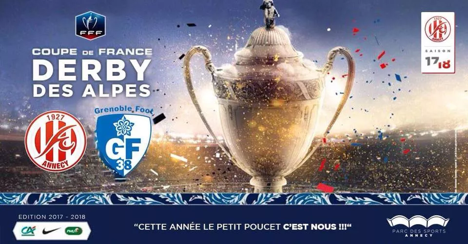 ANNECY - COUPE DE FRANCE FC  ANNECY / GRENOBLE FOOT GF 38