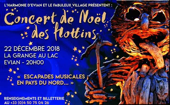 Evian - concert de Noël des Flottins