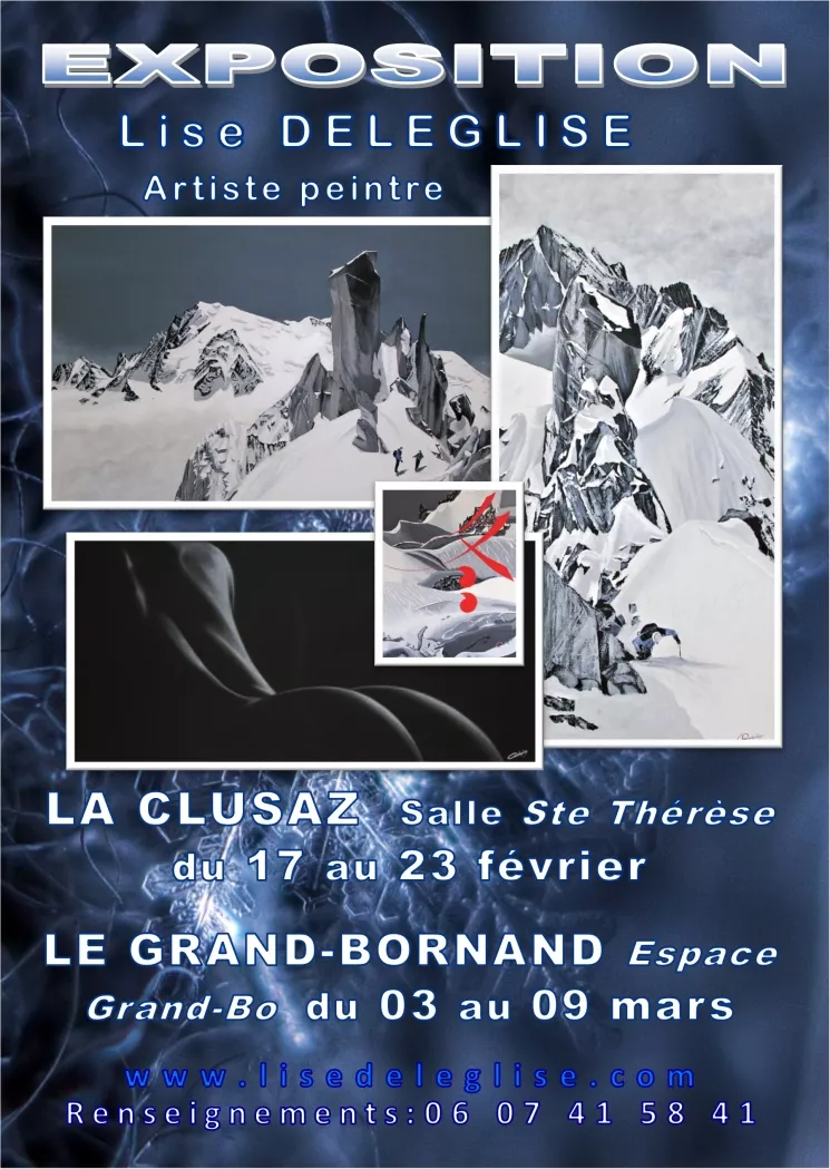 La Clusaz/ Le Grand Bornand - exposition de peintures