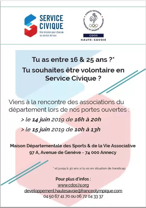 Annecy - forum service civique