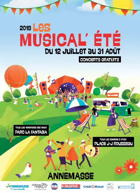 PARTENAIRE - Annemasse : Les Musical'Eté 2019