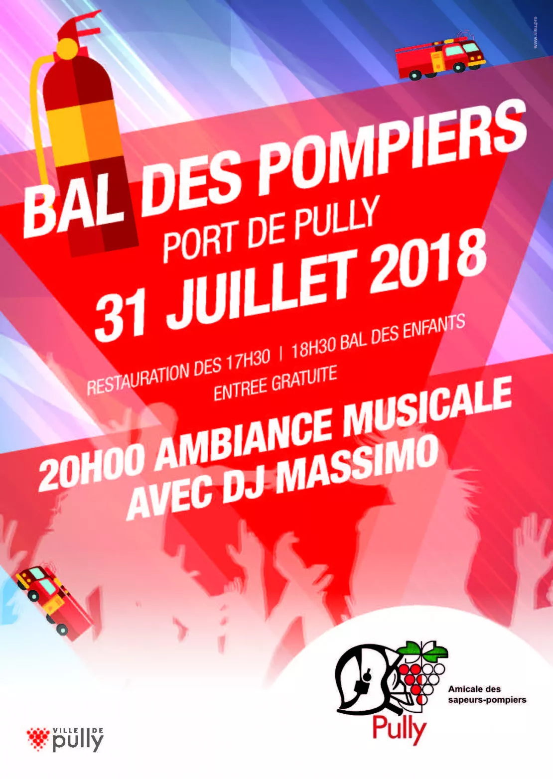 Pully (CH) - bal des Pompiers