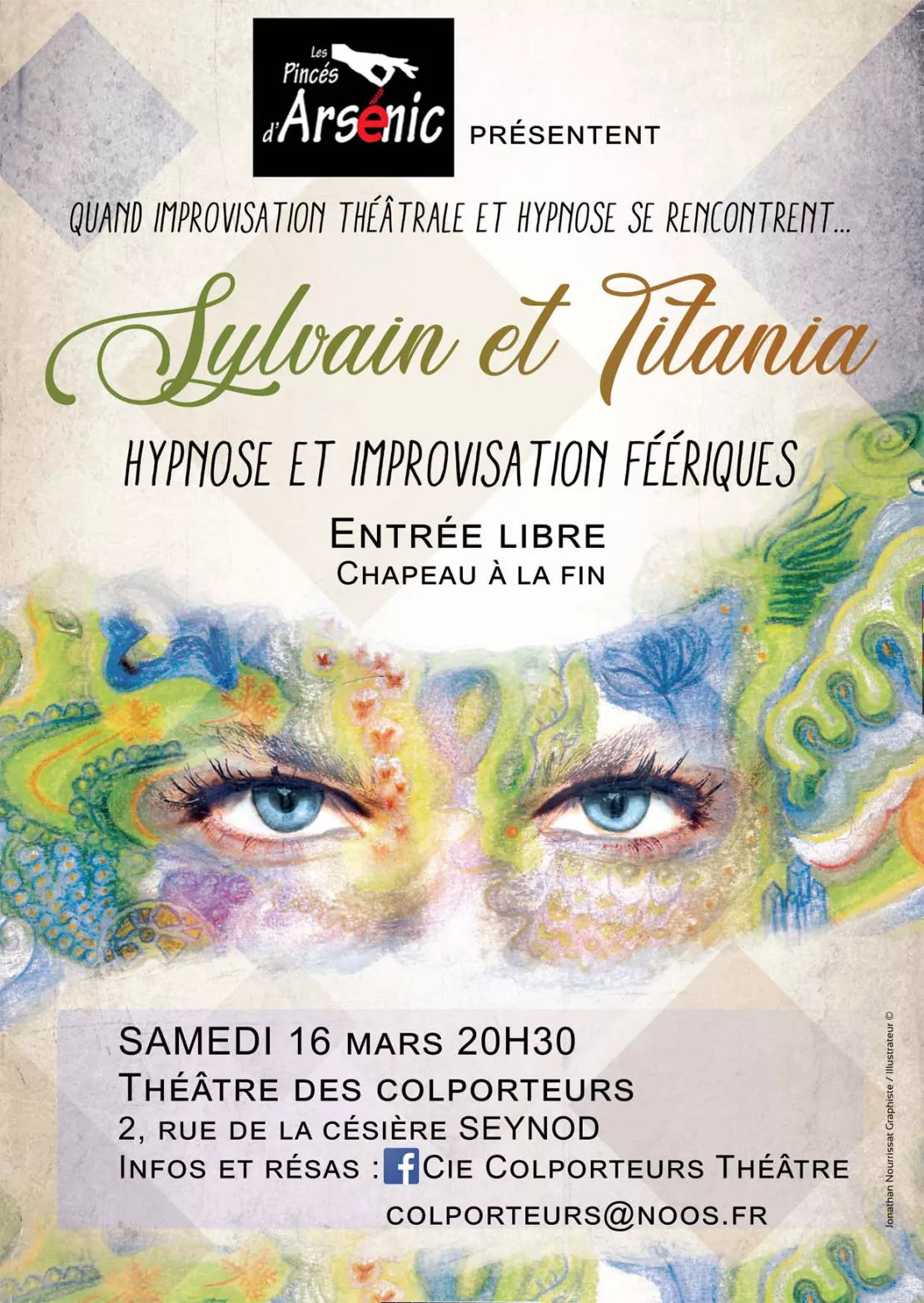 Seynod - Sylvain et Titania : hypnose et impro féeriques