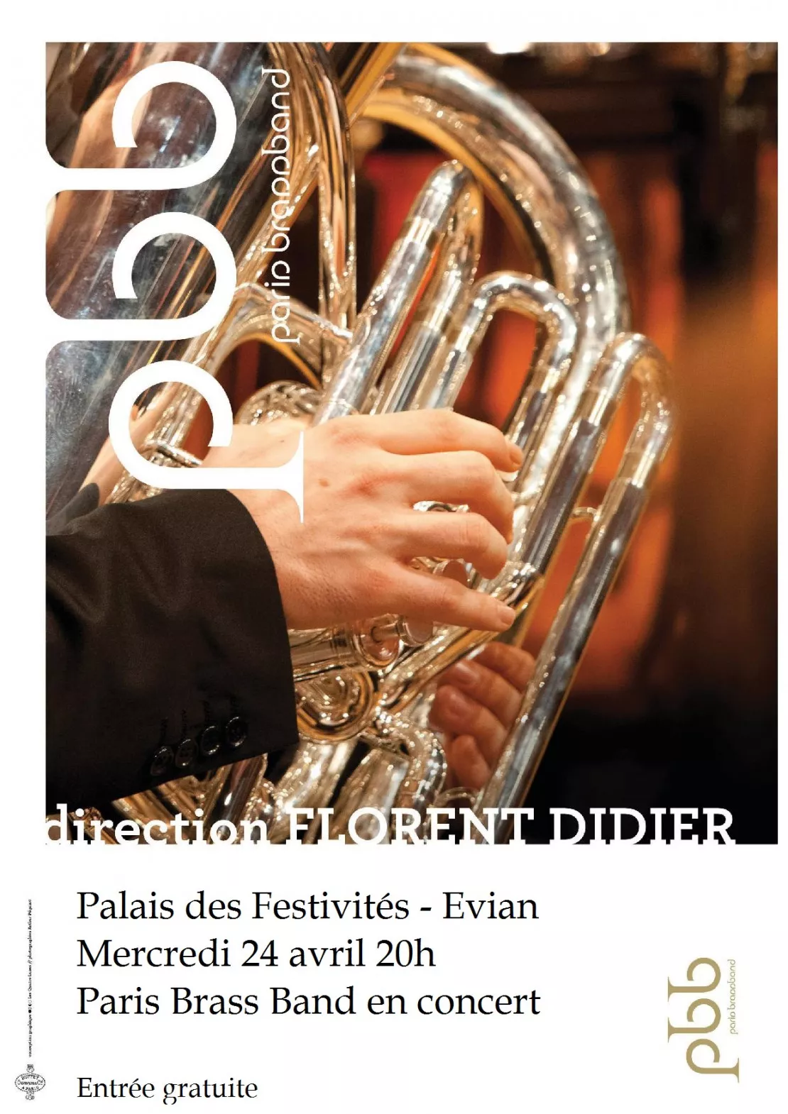 Evian - concert du Paris Brass Band