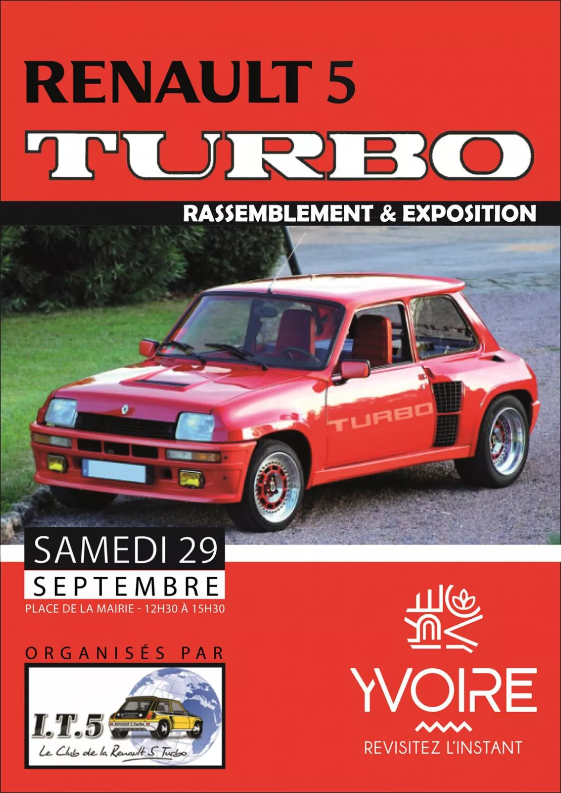 Yvoire - rassemblement et exposition de Renault 5 Turbo