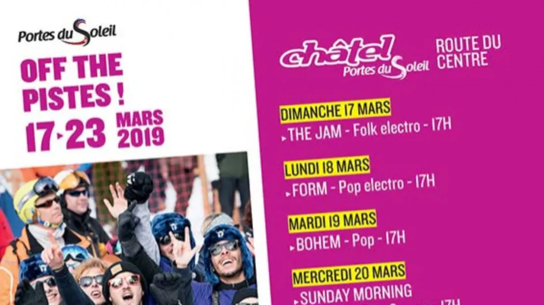 Châtel - concert  Form - Rock the Pistes Festival OFF