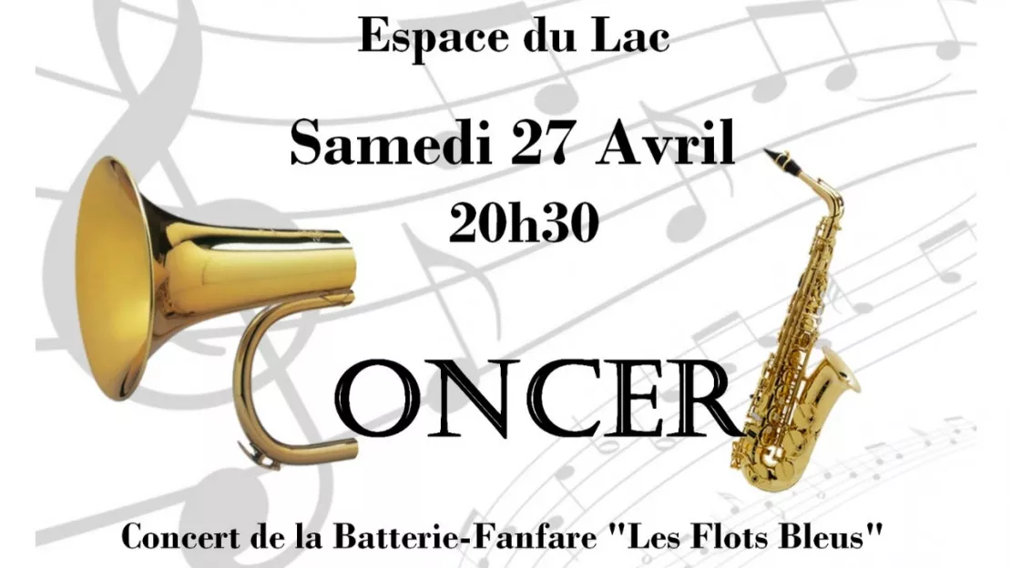 Anthy-sur-Léman - concert de la Batterie-Fanfare "Les Flots Bleus"