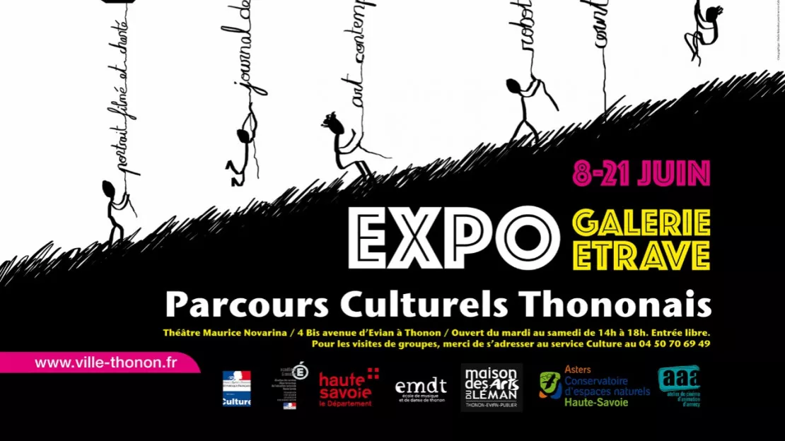 Thonon - exposition/présentation des parcours culturels thononais