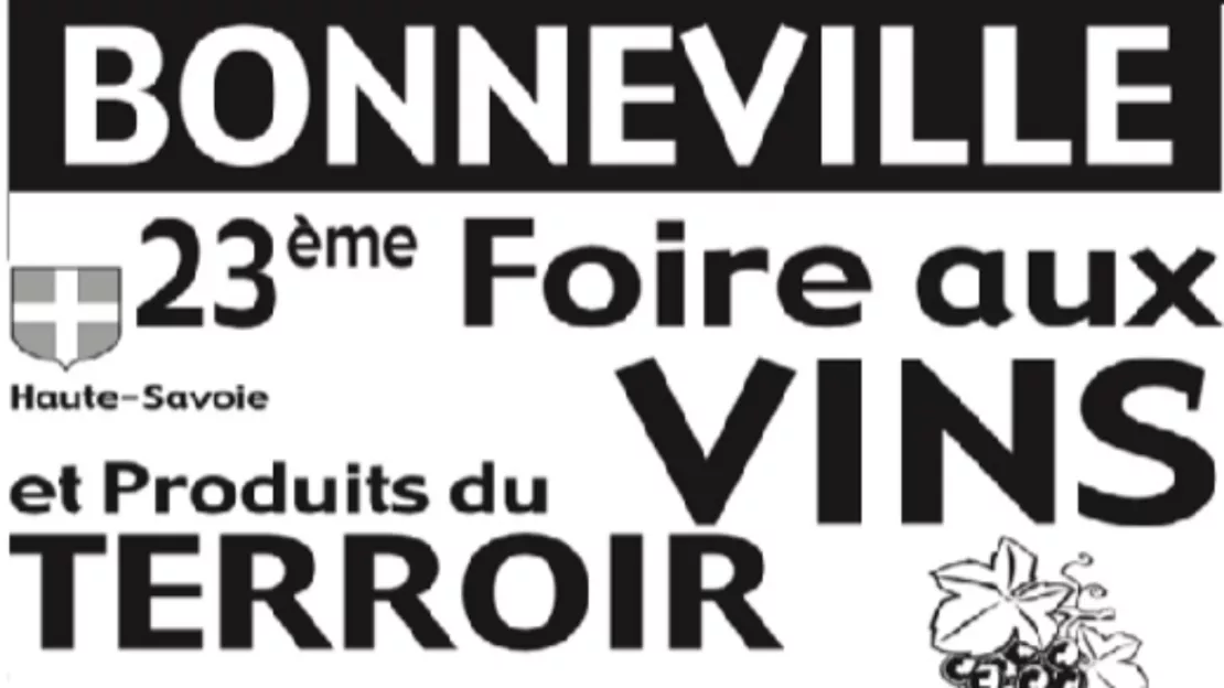 Bonneville - 23ème foire aux vins et produits du Terroir