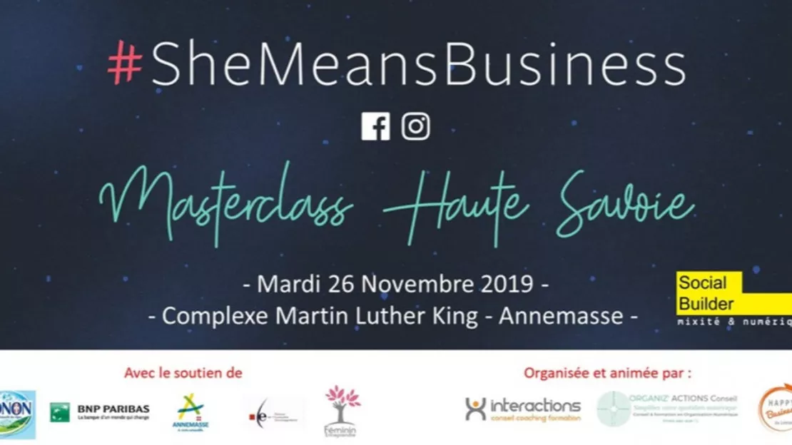 Annemasse - masterclass "She Means Business"
