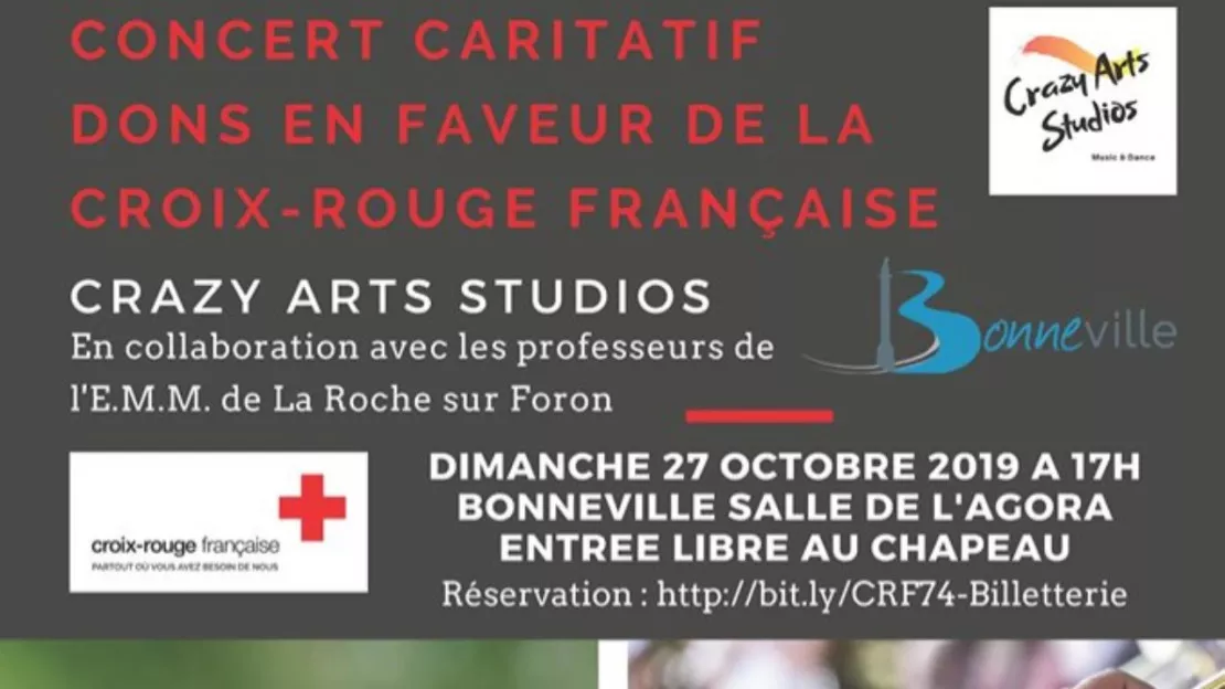 Bonneville - concert caritatif au profit de la Croix-Rouge Française