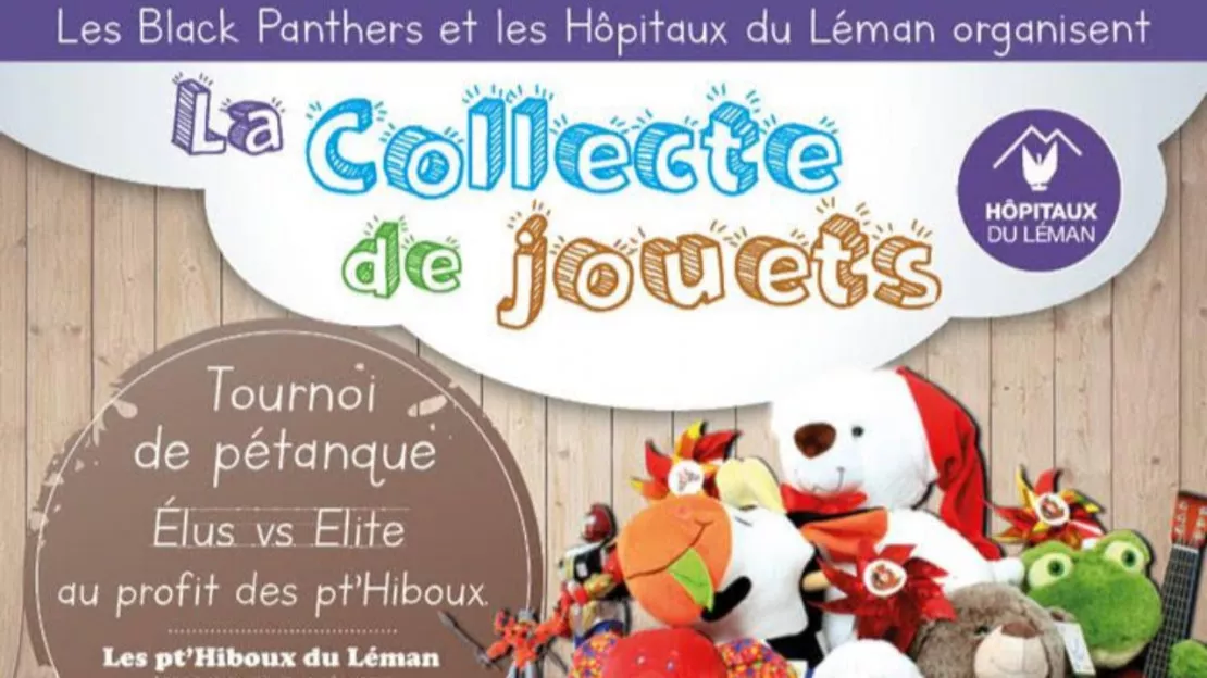 PARTENAIRE - Thonon : collecte de jouets au profit de l'association "Les Pt'Hiboux du Léman"