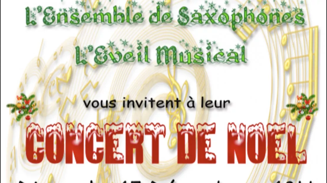 Saint-Pierre en Faucigny - concert de Noël de l'école de musique