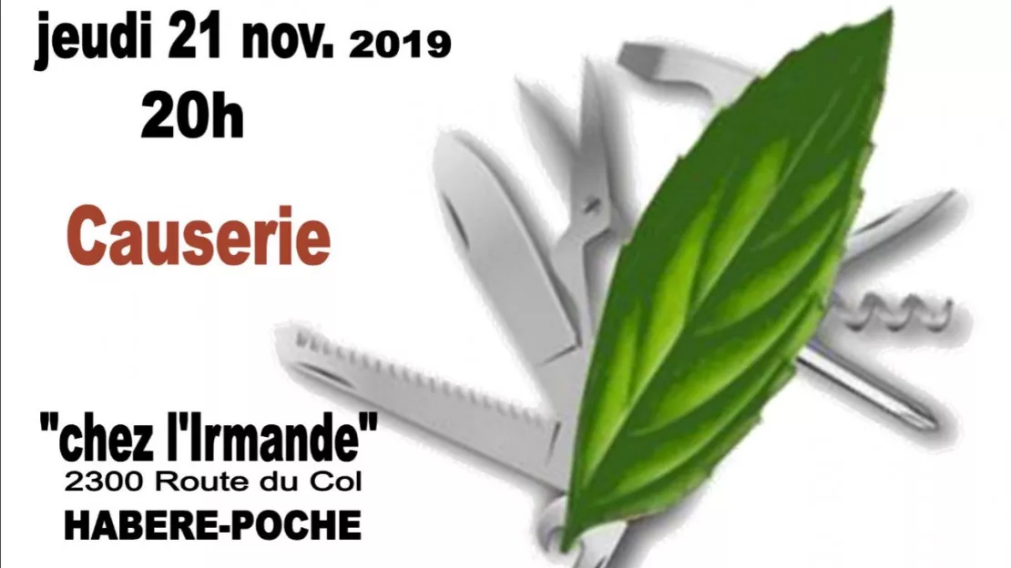 Habère-Poche - causerie : Les plantes "couteau suisse"