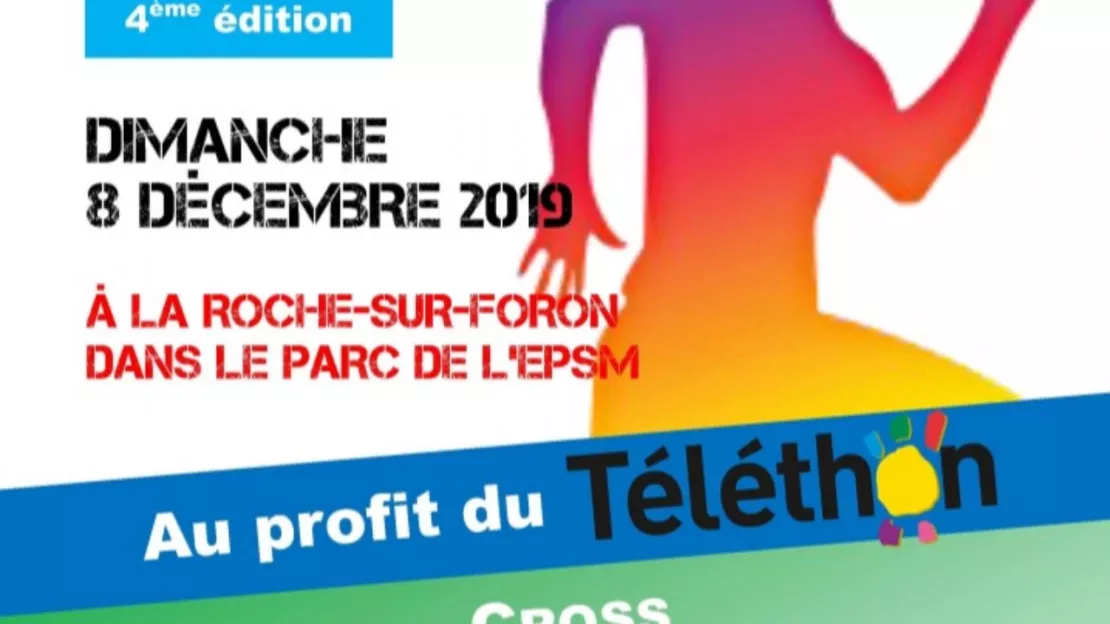 La Roche-sur-Foron - cross de l'EPSM, au profit du Téléthon