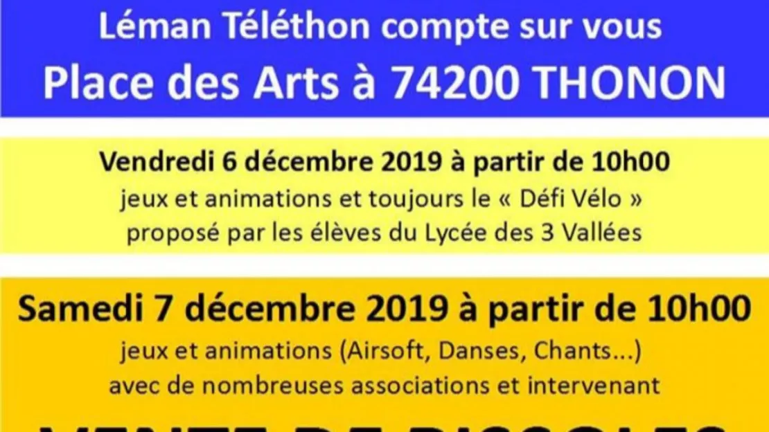 Thonon - Léman Téléthon
