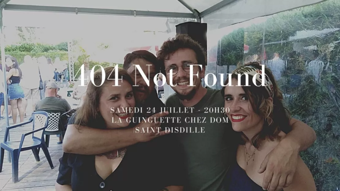 Thonon - le Groupe "404 Not Found" en concert à Saint-Disdille