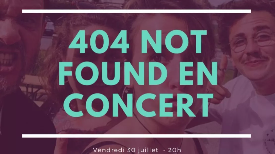 Les Gets - le Groupe "404 Not Found" en concert