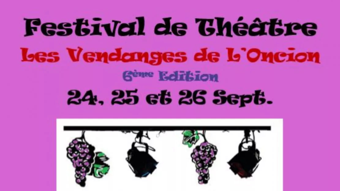 Thonon - festival de théâtre "Les Vendanges de l'Oncion"