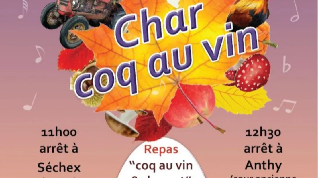 Anthy-sur -Léman "Char Coq au Vin"