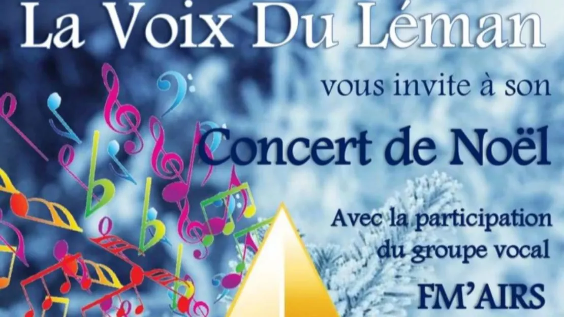 Publier - concert de Noël de La Voix du Léman