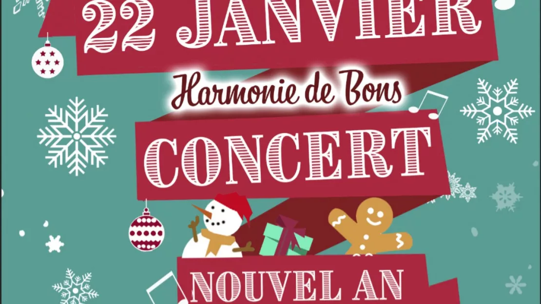 Concert de Noël Harmonie Municipale de Bons-en-Chablais