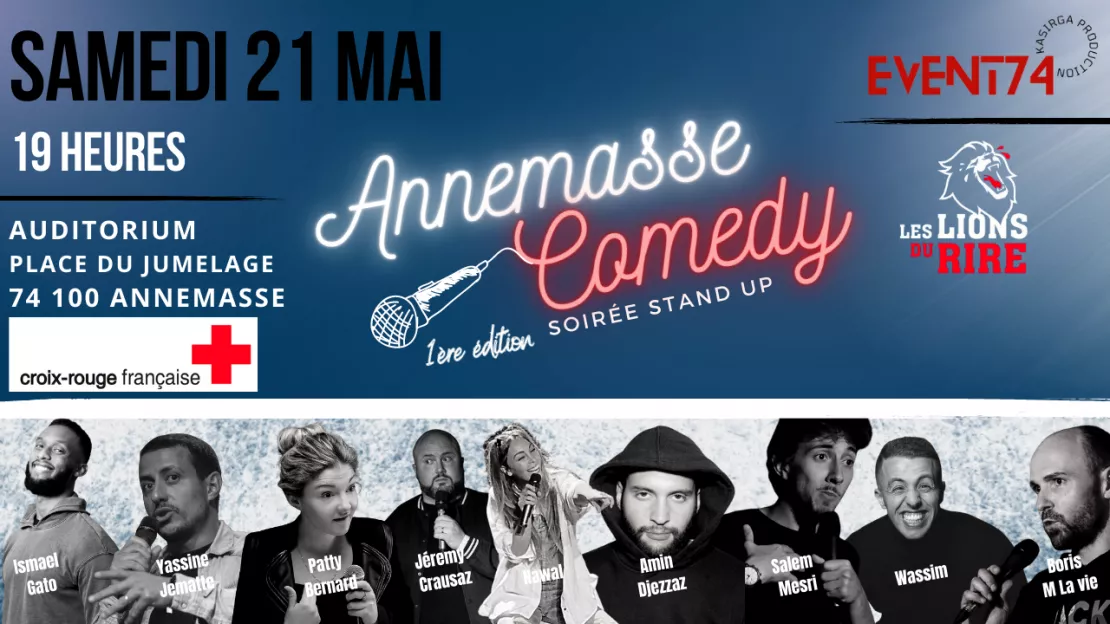 ANNEMASSE COMEDY - SOIREE STAND UP