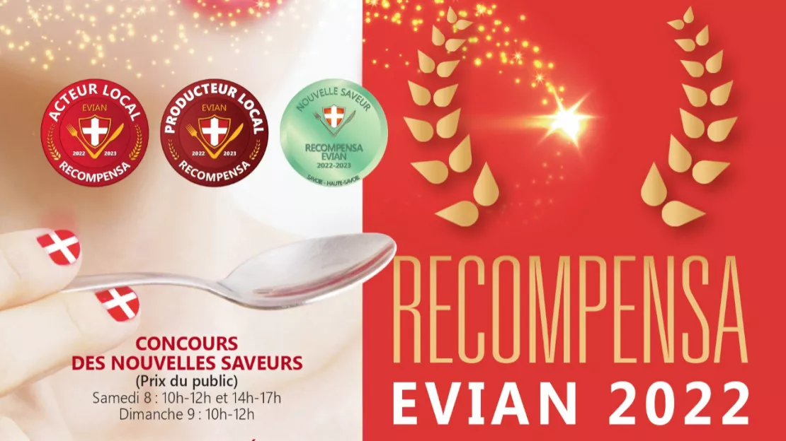 PARTENAIRE - Evian : RECOMPENSA / concours général de la gastronomie de Savoie et de Haute-Savoie