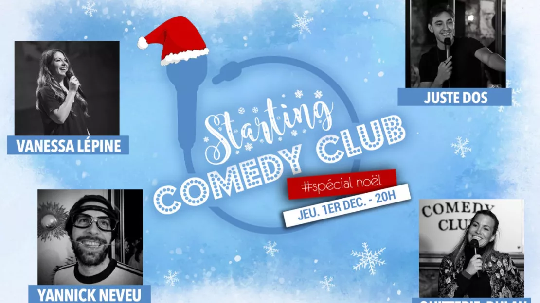 PARTENAIRE - Bernex : Starting Comedy Club au Starting-Block