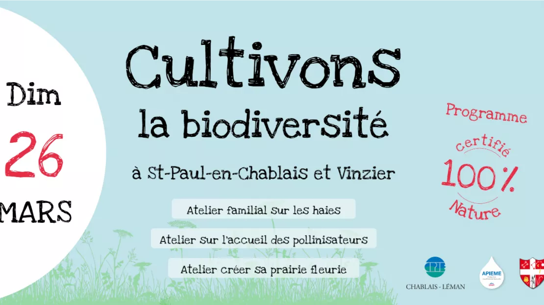 Cultivons la biodiversité