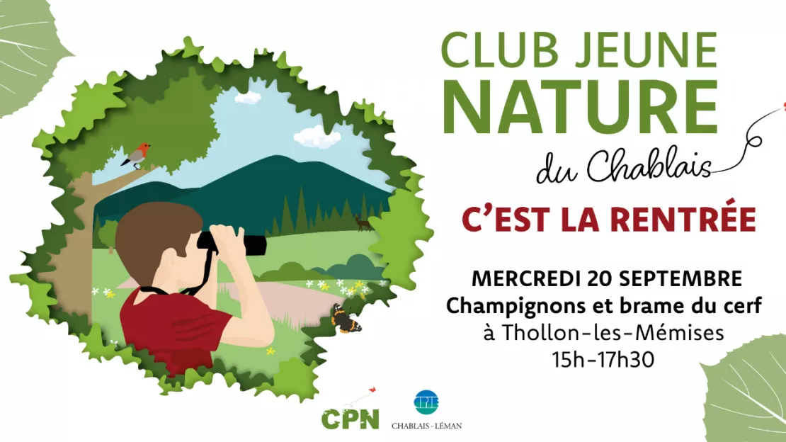Chablais : c’est l’heure de la rentrée pour le Club jeune Connaître et protéger la nature