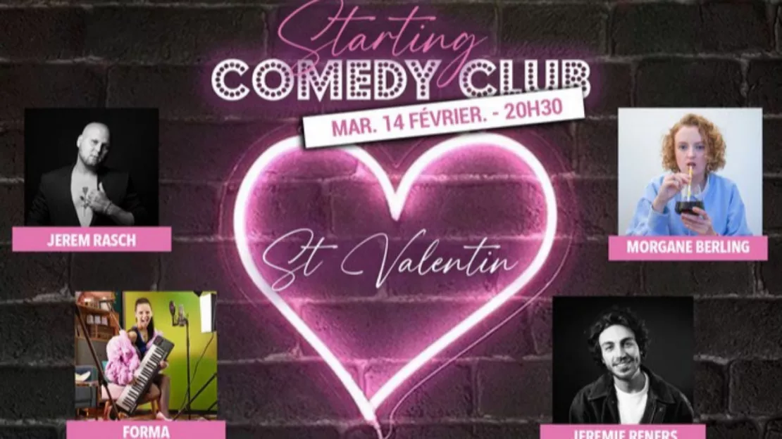PARTENAIRE - Bernex :Comedy Club Spécial St Valentin