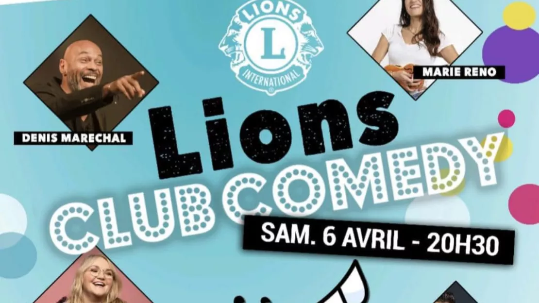 Soirée "Lions Club Comedy" à la MAL