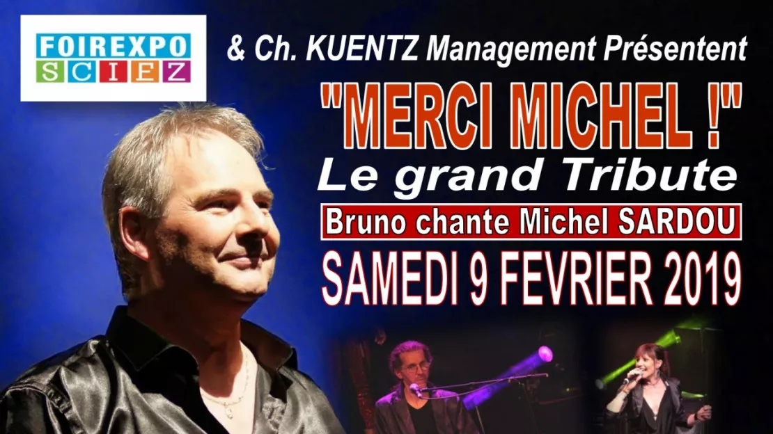 Sciez-sur-Léman - concert :  Bruno chante Michel Sardou