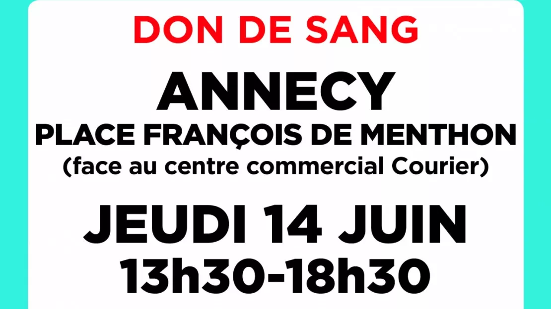 Annecy - don de sang