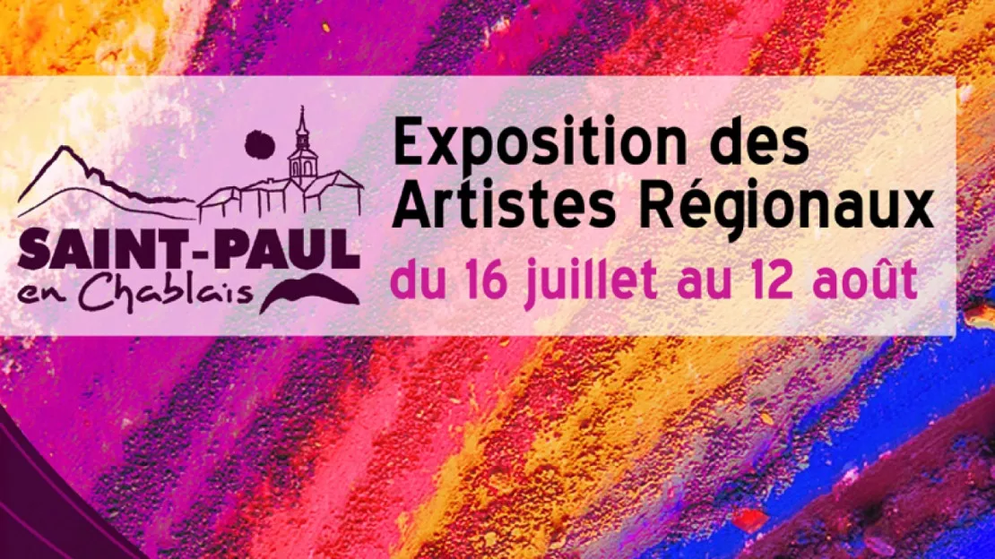 Saint-Paul en Chablais  - exposition des artistes régionaux