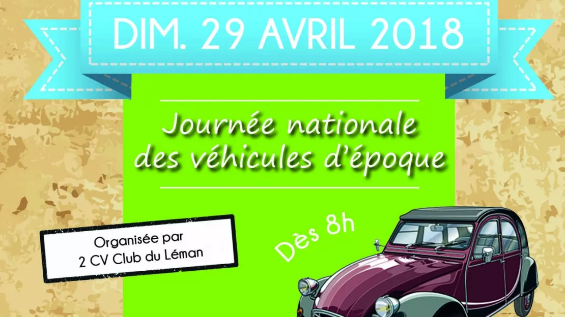 Amphion - journée nationale des véhicules d'époque