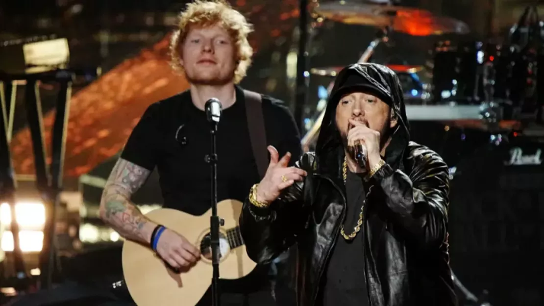 Ed Sheeran et Eminem enflamment la scène de Détroit !