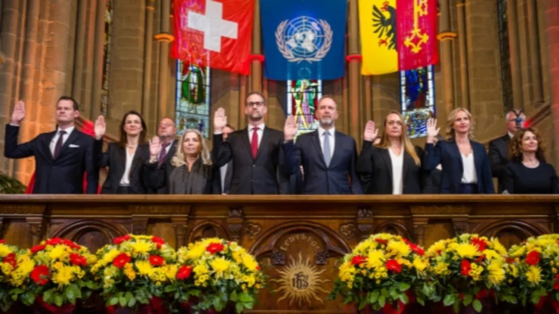Genève : le Conseil d'Etat a prêté serment