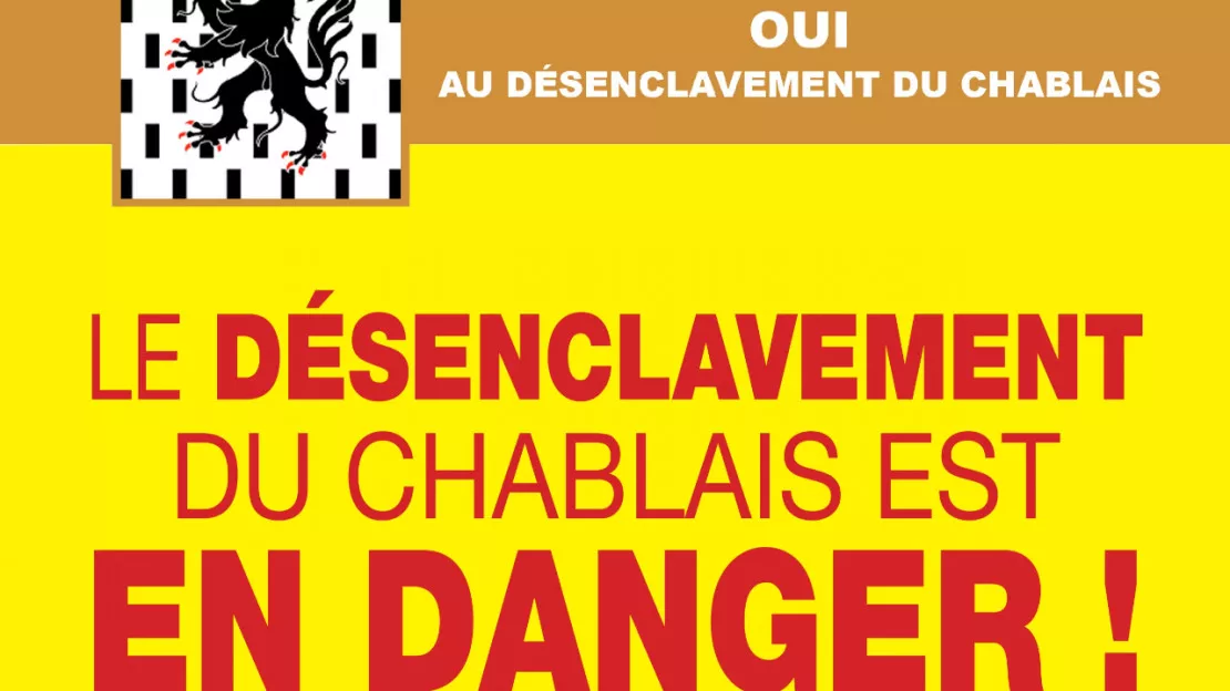 L'association "Oui au désenclavement du Chablais" appelle les chablaisiens à manifester le samedi 3 juin à Thonon