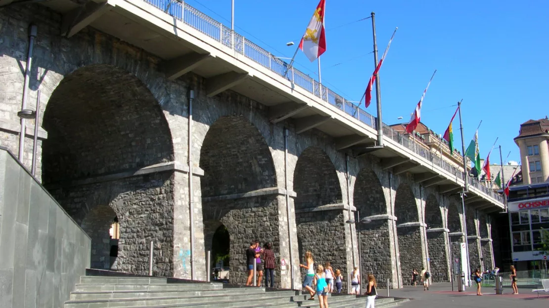La réouverture du Grand-Pont de Lausanne ce week-end